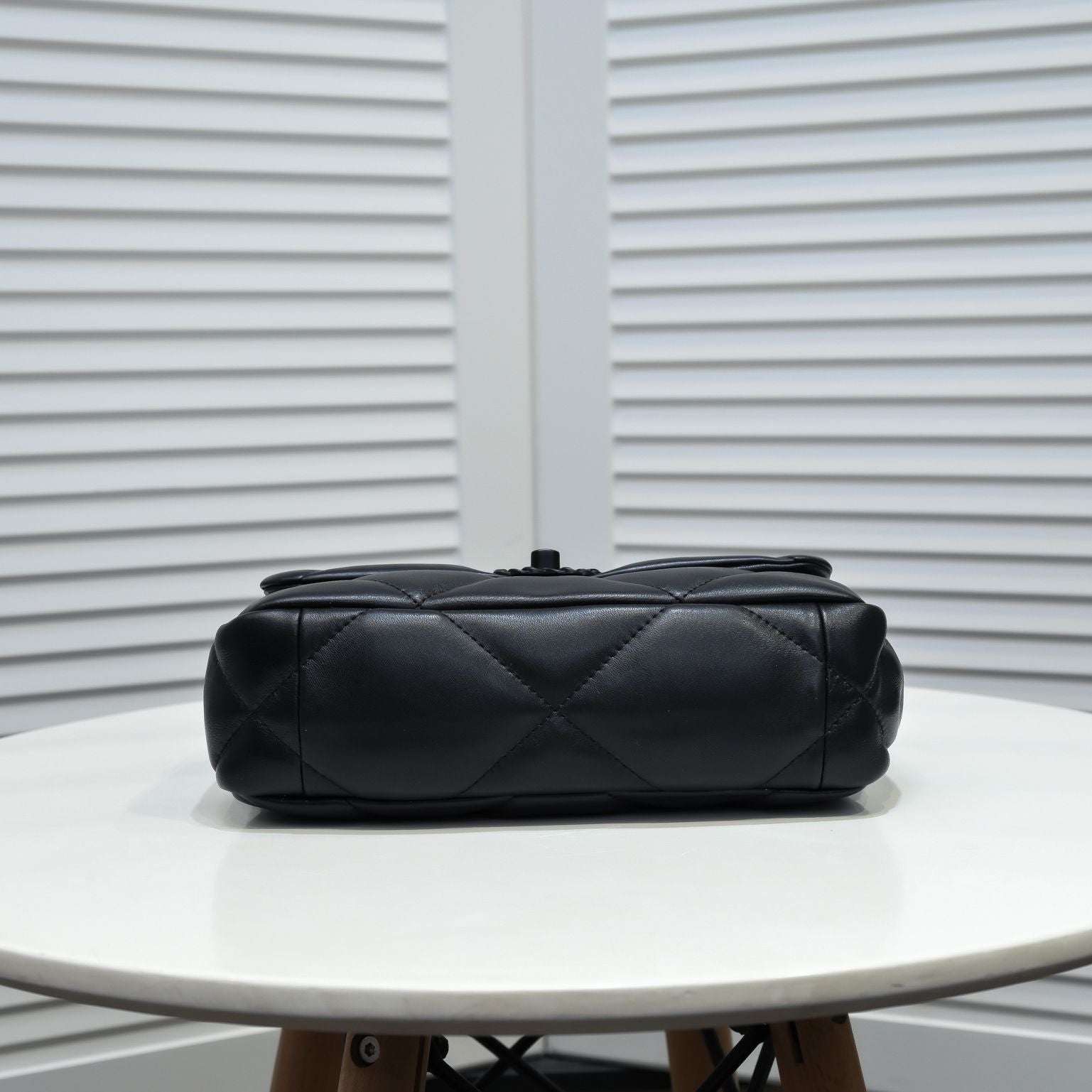 19 FLAP BAG 26CM ALL BLACK - 图片 5
