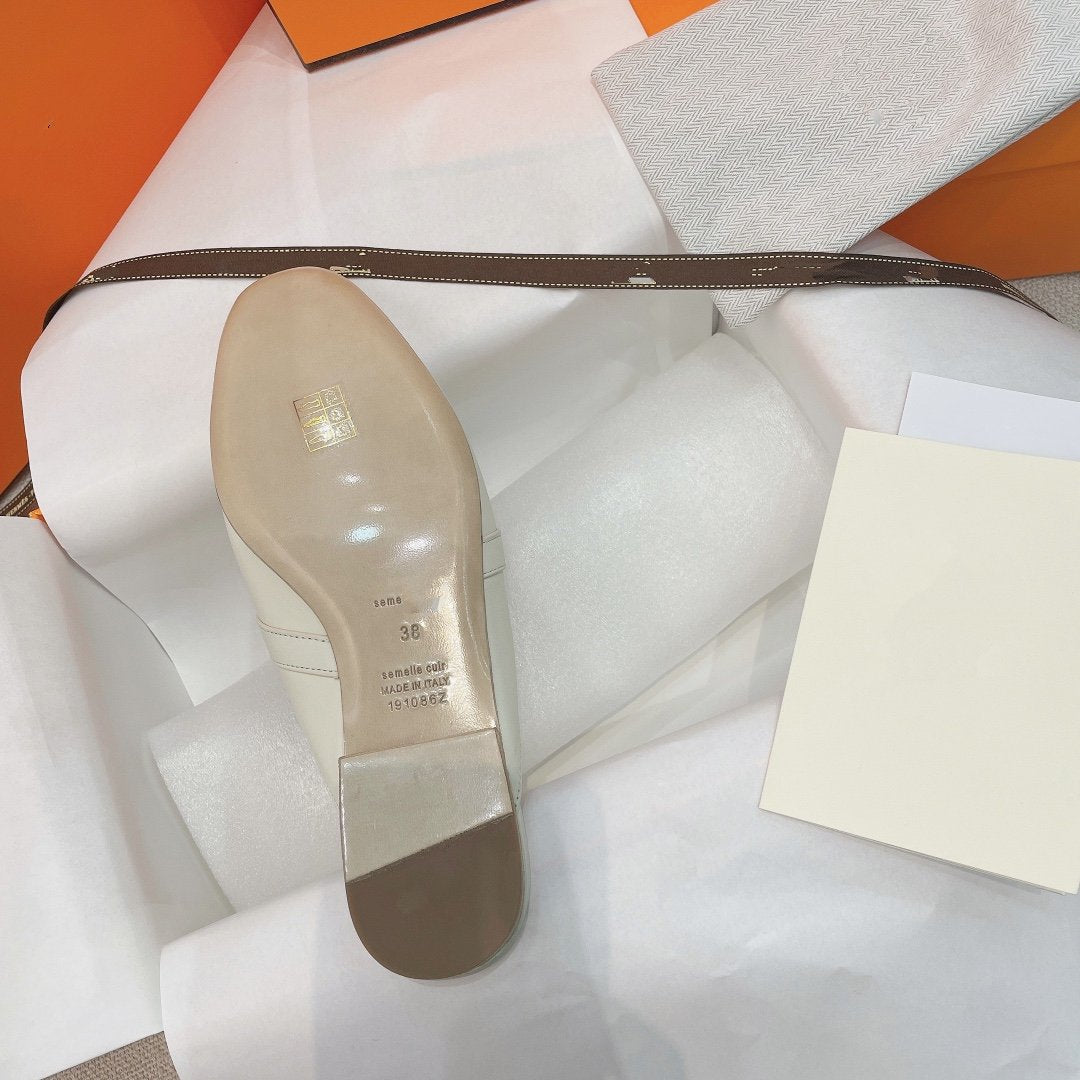 0Z Mule White Calfskin - 图片 6