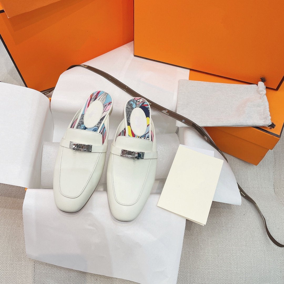 0Z Mule White Calfskin - 图片 9