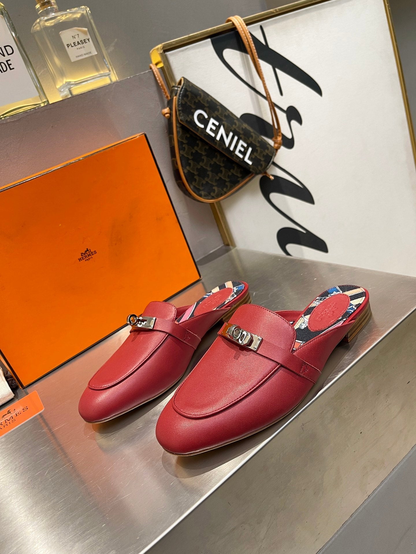 0Z MULE RUBY CALFSKIN WITH PATTERN - 图片 3