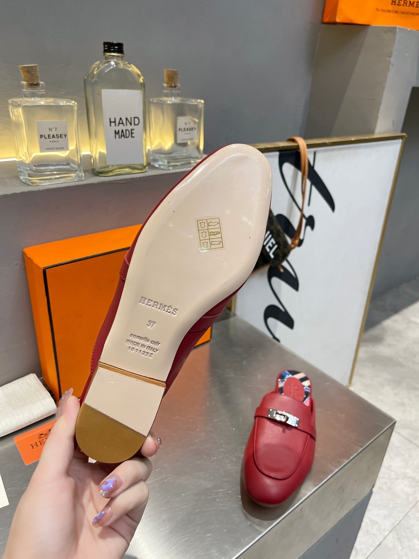 0Z MULE RUBY CALFSKIN WITH PATTERN - 图片 9